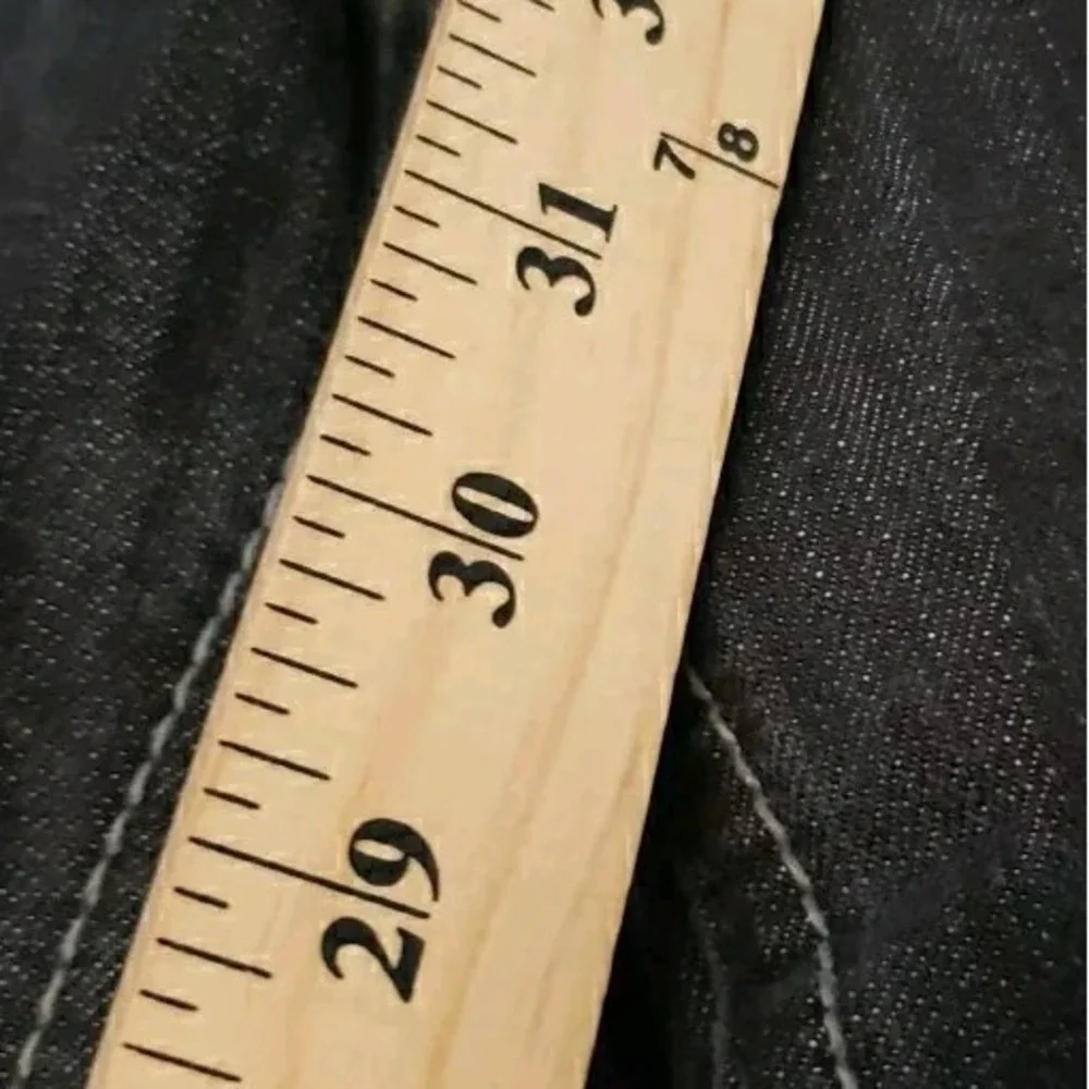 Parish‎ Jeans Men 44x30 black button fly loose relaxed hip hop street wear